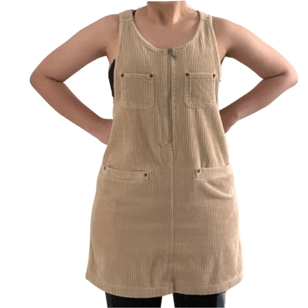 Vintage NY New York Jeans Zip Dress with Pockets